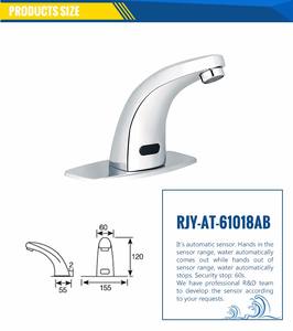 DC6V แหล่งจ่ายไฟอัตโนมัติ rajeyn ก๊อกน้ำแบบไม่สัมผัสเซ็นเซอร์อิเล็กทรอนิกส์ไม่มีมือจับฮาร์ดแวร์ก๊อก - Product Image 5