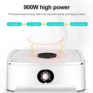 Pièces pour sécher les vêtements, <span class=keywords><strong>pompe</strong></span> <span class=keywords><strong>à</strong></span> <span class=keywords><strong>chaleur</strong></span> électrique w, support de séchage portable, pour bébé, refroidisseur d'air chaud, comp, support - Product Image 3