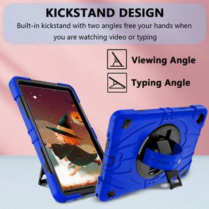 Nueva Funda Protectora para Tablet 2024 con Soporte Giratorio de 360 Grados, Correa de Mano y Hombro, Protección Total para Samsung A9+ A7 Lite A8 A9 - Product Image 4