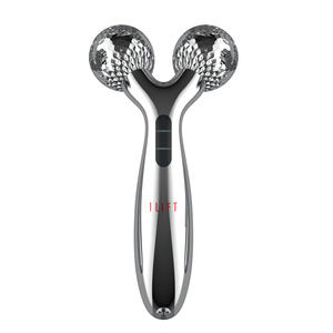 Herramientas de masaje Facial antienvejecimiento cara plata regalo oro piedra cuerpo cabeza de Metal oscuro Acero inoxidable rodillo cuello dispositivo de belleza - Product Image 1