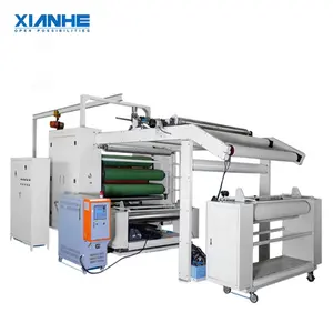 कपड़े के लिए गर्म पिघल Laminating मशीन कपड़े/चमड़े/कागज/फोम