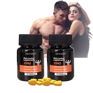 Suplementos Energéticos Personalizados OEM Económicos con Tabletas de Fibra Dietética para Adultos Hombres, 1 Pastilla Diaria, Grado Alimenticio, Maca y Ginseng - Product Image 1