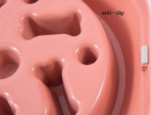 Không Trượt Pet Chậm Trung Chuyển Con Chó Bát PP Nhựa Pet Ăn Slo Thực Phẩm Bát Con Chó Mèo Nguồn Cung Cấp Vật Nuôi Bát & Trung Chuyển Cho Chó Đào Tạo - Product Image 4