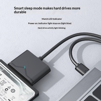 Câble adaptateur de disque dur en gros directement de l'usine, convertisseur externe USB 3.0 SATA pour ordinateur, compatible avec les disques de 2,5 et 3,5 pouces