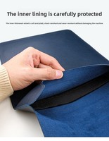 Funda para Portátil de Cuero PU Ecológica con Bolsa para Cargador, Venta al Por Mayor para Responsabilidad Corporativa