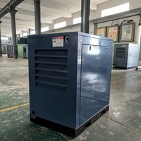 Compresseur d'air Kaishan 15HP avec réservoir et sécheur, idéal pour un fonctionnement continu dans les usines textiles, performances fiables