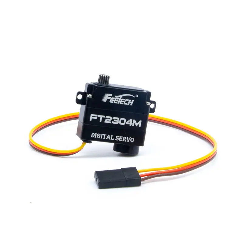 6V 3Kg. Cm 3.2Kg 120 Graden Stalen Stuurservo 0,08 Sec 23.5*8*23.4Mm Modelvlucht Rc Zweefvliegtuigen Slanke Vleugels Uav Servomotor