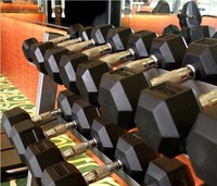 Poids de musculation en fer et en fonte d'haltères hexagonaux de gymnastique commerciale de haute qualité pour une utilisation à domicile