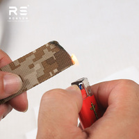 Sangle en nylon imprimée camouflage désertique numérique AOR1, ignifuge, conforme aux normes infrarouges proches, durable pour équipements tactiques