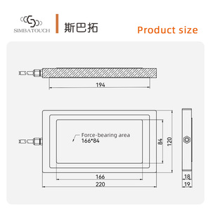 Cella di Carico Piatta a Basso Profilo, Sensore di Forza Sottile per Pesatura Industriale e Medica, in Acciaio Inossidabile per Compressione - Product Image 5