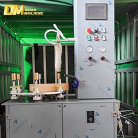 Machine de peinture linéaire à haute pression DM, machine de revêtement UV pour bouteilles en verre