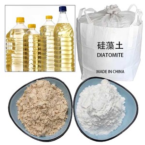 Uniform Particle Size Filter Grade Powder for Beverage Oil Filtration and Solid Liquid Separation Work Diatomite