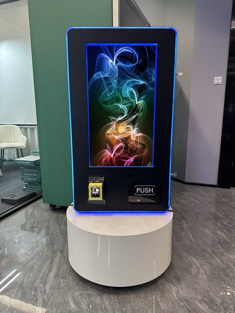 BMF Automatic Mini Wall Mounted Vending Machine Small Vending Machines with Age Verification Id Scanner Support Card Payment