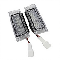 Lampe de compartiment de porte secondaire Xgr LED pour voiture, lampe supplémentaire, lumière blanche et bleue pour Alphard Vellfire 40 2024 2025