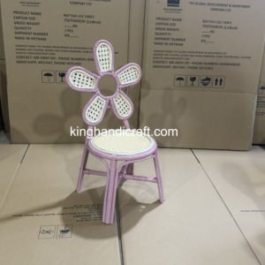 Silla Infantil de Ratán Hecha a Mano, en Oferta, para Alquiler en Fiestas, Bodas y Eventos, Ligera, Duradera y Ecológica - Product Image 2