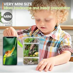 Accessoires voor springspinverblijven, tarantula-kooi, insectenkooi, bidsprinkhaanhabitat, slakken- en insectenterrariumrekken - Product Image 3