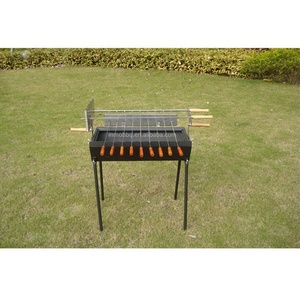Black Cyprus Grill <strong>Barbeque</strong> Spit with <strong>Small</strong> Kebab Skewers - Product Image 6