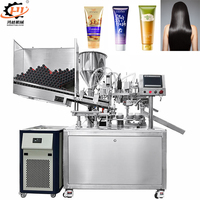 Machine de remplissage et de scellage automatique haute vitesse pour crème lissante, masque capillaire, après-shampoing et pâte capillaire