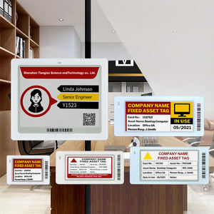 Office officel NFC E-Ink Display Work ID Card ป้ายชื่อดิจิตอลอัจฉริยะหน้าจอ epaper 4สีป้ายทำงานอิเล็กทรอนิกส์บลูทูธ - Product Image 2
