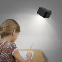 USB-Aufladbare Kabellose Wandleuchte, LED-Wandlampe mit Fernbedienung für Schlafzimmer Nachttisch Heimdekoration