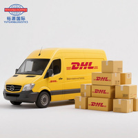 Transporteur vérifié sur Alibaba DHL UPS FEDEX DDP DDU Agent de transport transport de porte à porte par train maritime vers l'Europe et les États-Unis