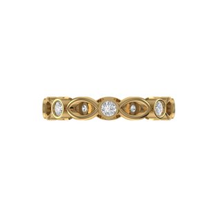 Anillo Elegante con Diamante Cultivado en Laboratorio, Corte Redondo, Plata 925, Oro de 9kt, 14kt, 18kt, Anillos de Diamantes para Compromiso de Mujer - Product Image 6