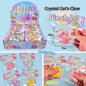 Super Cute Cat Claw Slow <b>Rebound</b> Simulation Plush Soft Plastic Squeeze Toy Pinch Music Decompression Toy - Product Image 4