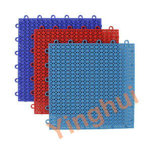 Azulejos de PP entrelazados duraderos de fabricante profesional para deportes al aire libre crea canchas de baloncesto de superficie estable - Product Image 1