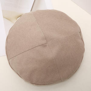 Bérets à paillettes pour femmes françaises, logo pour enfant, chapeau en coton, chic, original gg luxe - Product Image 6