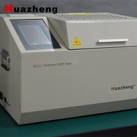 Equipo de Prueba de Resistencia Dieléctrica de Aceite Aislante de 80kV Huazheng Electric, Probador de BDV de Aceite para Transformadores de 3 Copas
