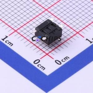 UK-B0206-G3.8-250 Tactile Switch SMD-4P,4.5x4.5mm Switch Single Pole Single Throw Round Button 2.5N Vertical Mount - Product Image 2