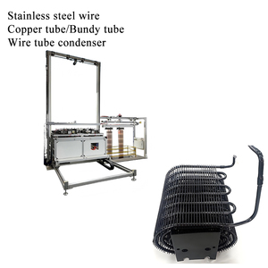 Machine de soudage automatique par résistance pour le soudage de fils et tubes de condenseurs de réfrigérateurs et congélateurs - Product Image 1