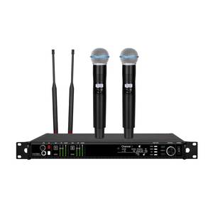Ad4d Analog hệ thống chuyên nghiệp di động cầm tay 2025 UHF Micro không dây hệ thống New Arrival kim loại Condenser Microphone - Product Image 2