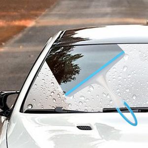 <b>Silicone</b> <b>Rubber</b> Squeegee 2 in 1 PP+TPR for Window Glass Cleaning - Product Image 3