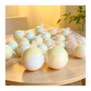 TOYSRUNNER Slime artistique brillant effet cire craquelée, jouet à presser, boule anti-stress artisanale, élastique de poche, aide à la concentration pour le bureau - Product Image 2