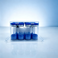 Matière première cosmétique : Poudre de peptide de cuivre GHK-Cu lyophilisée, Poudre de peptide de collagène tripeptide-1 de cuivre