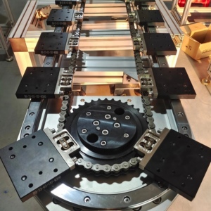 High-Precision Heavy-Duty Wear-Resistant Chain <strong>Belt</strong> Semi-Automatic Curved Track <strong>Conveyor</strong> 30/Min 220V/110V 100kg - Product Image 2