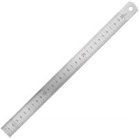 Règle d'usine en acier inoxydable et règle en métal avec Table de Conversion argent 6 pouces 15 échelle métrique Architectural