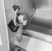Centre de tournage CNC à lit incliné avec commande FANUC, 3 axes, 12 stations à outils, broche simple, capacité moyenne, pour usinage