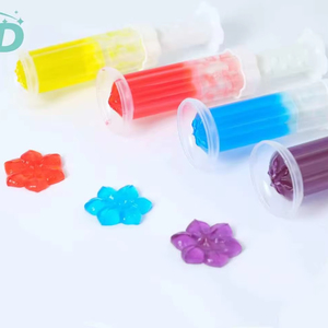 Parfum naturel Détergent en gel de fleurs écologique Nettoyant et désodorisant efficace <span class=keywords><strong>pour</strong></span> cuvette de toilette avec seringues - Product Image 1