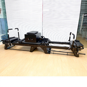 Máquina de Pilates Reformer de Aluminio, Deslizamiento Suave y Silencioso, Cama de Pilates Reformer Portátil para Uso Comercial en Gimnasios y Estudios en Casa - Product Image 1