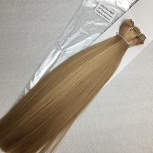Extensiones de cabello humano virgen Remy de alta calidad, con cutículas alineadas, tejidas a máquina europeas, de doble trama. - Product Image 2