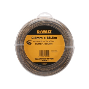 Fil de coupe Dewalt 2,5 mm x 68,6 m pour DCM571 DCM581, résistance garantie - Product Image 1