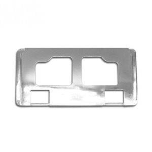 Cadre de plaque d'immatriculation en gros pour l'Afrique et l'Égypte, cadre de plaque d'immatriculation en plastique chromé - Product Image 2