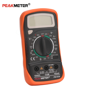 Peakmeter PM830 Portable <strong>Digital</strong> <strong>Multimeter</strong> 600V Voltage 10A DC Current Measurement <strong>Manual</strong> Range <strong>Multimeter</strong> - Product Image 4