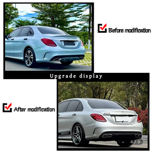 Kit <span class=keywords><strong>de</strong></span> carrosserie <span class=keywords><strong>de</strong></span> pare-chocs <span class=keywords><strong>de</strong></span> haute qualité pour <span class=keywords><strong>Mercedes</strong></span>-Benz <span class=keywords><strong>Classe</strong></span> <span class=keywords><strong>C</strong></span> W205 Facelift AMG C63, installation facile à visser, <span class=keywords><strong>crochet</strong></span> <span class=keywords><strong>de</strong></span> <span class=keywords><strong>remorquage</strong></span> - Product Image 6