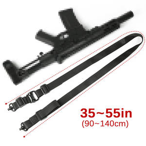 Taktischer 2-Punkt-Nylon-Multifunktions-Gewehrriemen mit Schnellverschluss, QD-Metall-Drehgelenk, Verstellbarer Sicherheits-Jagdzubehör MOLLE - Product Image 6