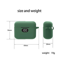 Prix de gros Accessoires pour casque d'écoute sans fil Housse en silicone pour Nokia E3101 E3102 Étui pour écouteurs (n'inclut pas les écouteurs)