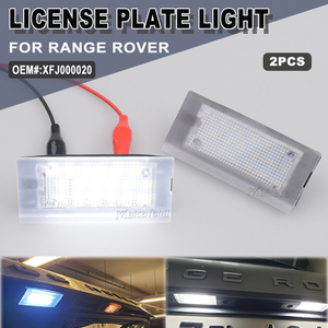 2 pezzi luce targa auto a LED bianca per Range Rover L322 2003 2012 luce targa posteriore OE # XFJ000020 - Product Image 5