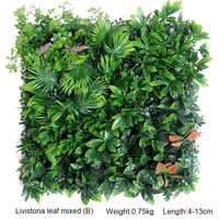 Mur de plantes artificielles 3D en gazon vert, panneau de fond pour décoration de jardin, maison, 40x50cm